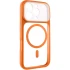 Чохол TPU GETMAN Moon Clear with MagSafe для Apple iPhone 16 Pro Max – Orange. Фото 2 з 2