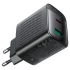 МЗП Acefast A106 GaN PD45W (1USB-A/1C) – Black. Фото 3 з 6