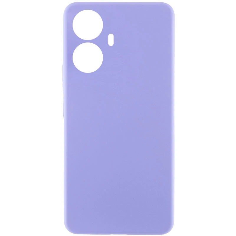 Чехол Silicone Case Lakshmi Premium з закритою камерою на Realme 10 Pro+ – Сиреневый / Dasheen. Фото 1 из 3