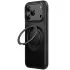 Чехол Ummi Stylish with MagSafe Ring для Apple iPhone 18 Pro Max – Black. Фото 1 из 5