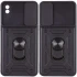 Протиударний чохол Serge Ring з захистом камери на Xiaomi Redmi 9A – Чорний. Фото 1 з 5