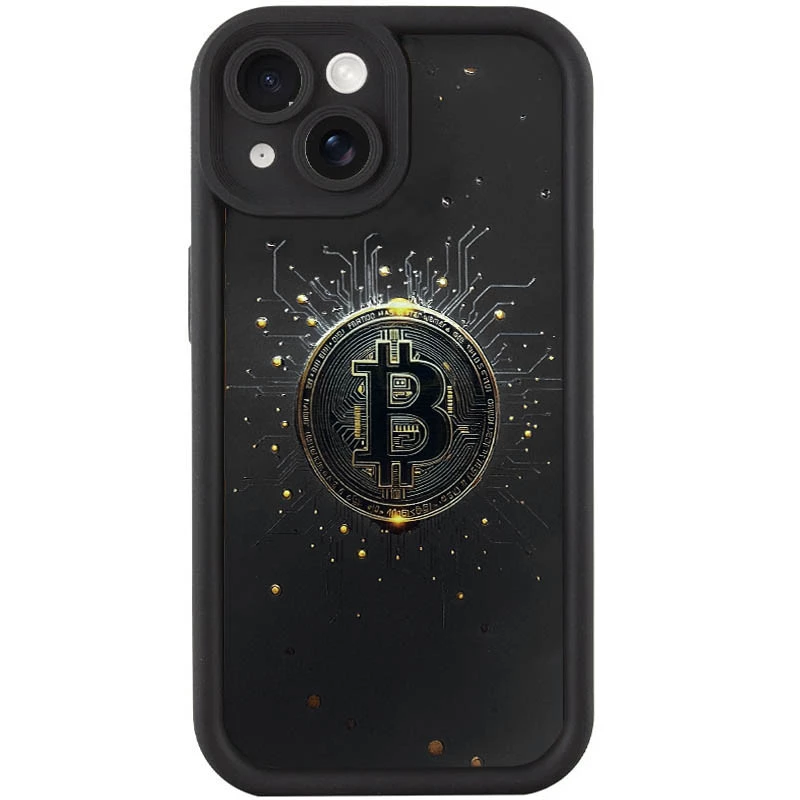TPU чохол Prestige для Apple iPhone 15 (6.1") – Bitcoin. Фото 1 з 3
