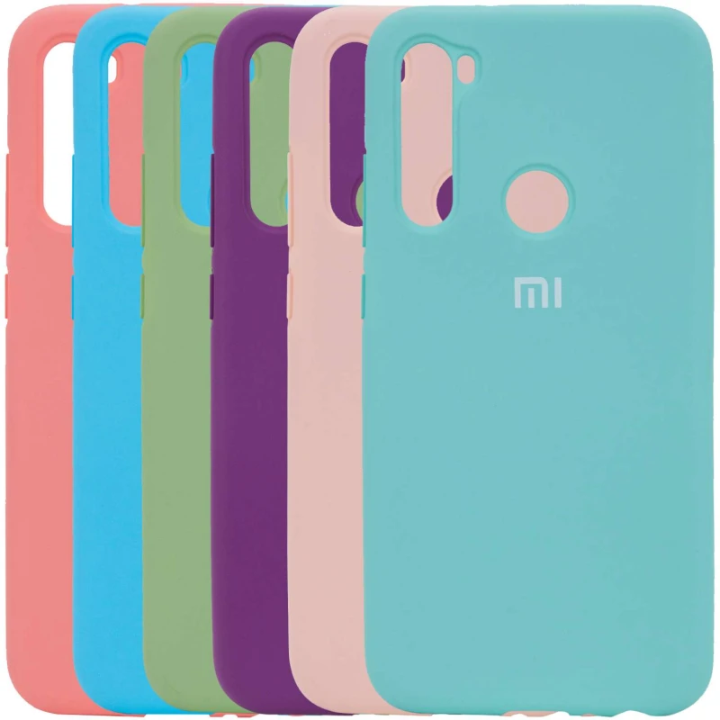 

Чохол Silicone Case з закритим низом на Xiaomi Redmi Note 8