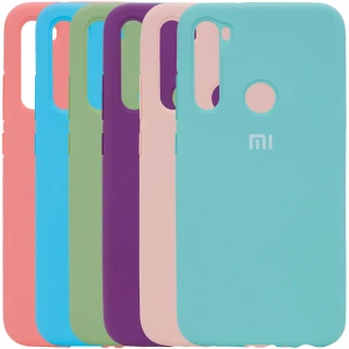 Чехол Silicone Case с закрытым низом для Xiaomi Redmi Note 8 фото 1 из 1