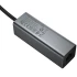 Перехідник HUB Hoco HB1D USB to USB2.0*3+RJ45 – Metal gray. Фото 3 з 6