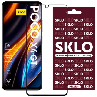 Защитное стекло SKLO 3D для Xiaomi Poco X4 GT фото 1 из 1