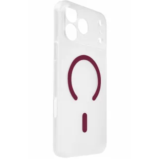 Чехол PC Slim Matte with Magnetic Fit (camera button) для Apple iPhone 17 Pro Max (6.9") фото 1 из 2