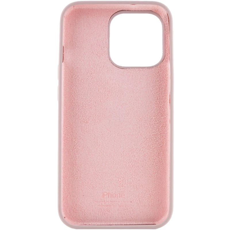 Чохол Silicone Case з закритим низом на Apple iPhone 14 Pro (6.1") – Сірий / Lavender. Фото 6 з 15