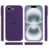 Чохол Silicone Case з закритим низом на Apple iPhone 16e (6.1") – Фіолетовий / Amethyst. Фото 4 з 6