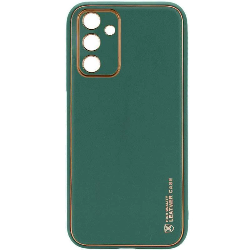 

Кожаный чехол Xshield для Samsung Galaxy A14 4G/5G (Зеленый / Army green), Зелений / army green