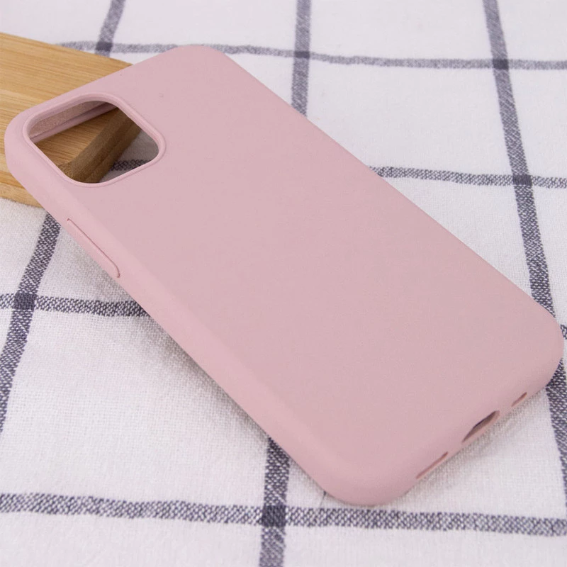 Чохол з закритим низом Silicone Case на Apple iPhone 13 Pro (6.1") – Рожевий / Pink Sand. Фото 3 з 8