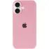 Чехол Silicone Case с закрытым низом для Apple iPhone 17 (6.3") – Розовый / Light pink. Фото 4 из 7