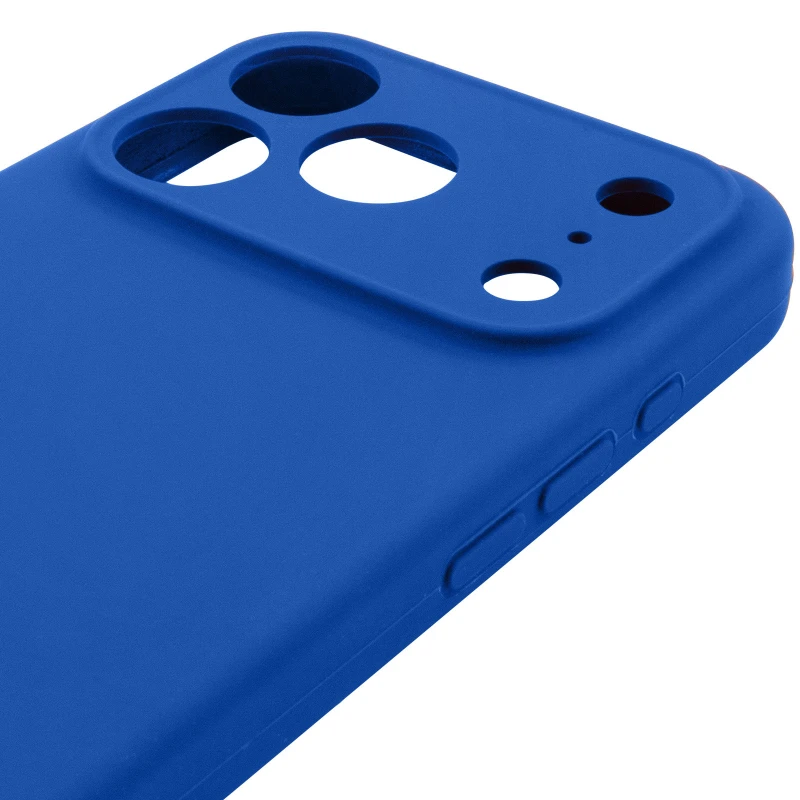 Чехол Silk Full Camera Protective (AA) NO LOGO для Apple iPhone 17 Pro (6.3") – Синий / Capri Blue. Фото 7 из 9