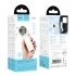 Портативний вентилятор Hoco HX63 Fashion high-speed handheld fan 2000 mAh – White. Фото 2 з 8