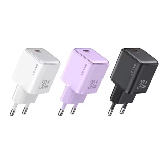 СЗУ Usams US-CC186 PD30W 1C X-ron Series фото 1 СЗУ Usams US-CC186 PD30W 1C X-ron Series фото 1 из 3