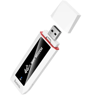 Портативный модем WiFi роутер Hoco HI43 150Mbps (SIM) 2100 mAh фото 1 из 1