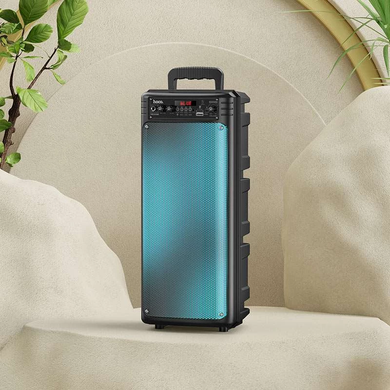 Bluetooth колонка Hoco BS52 Billowing outdoor с микрофоном – Black. Фото 8 из 8