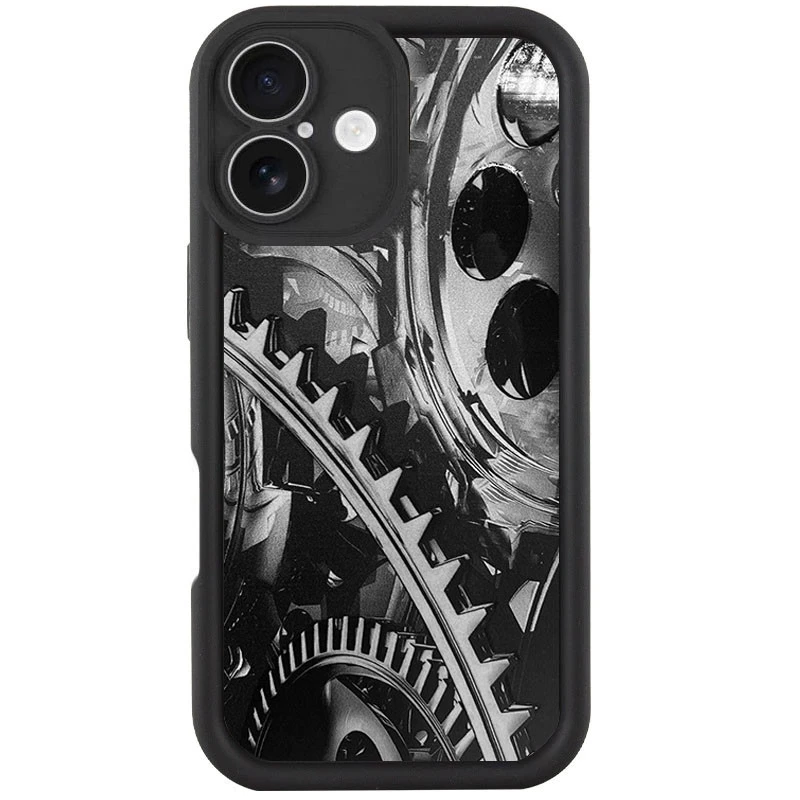 TPU чохол Prestige для Apple iPhone 16 – Gears. Фото 2 з 4
