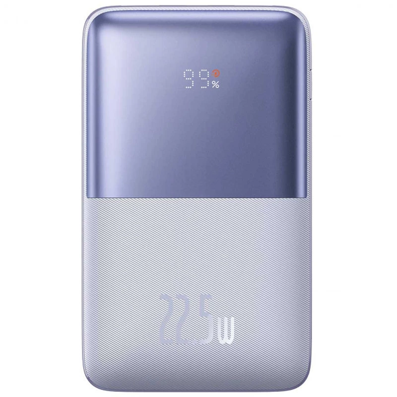 

Портативний зарядний пристрій Baseus Bipow Pro Digital Display 22.5W 20000 mAh (PPBD03000) (Purple)