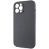 Чохол Silk Full Camera Protective (AA) NO LOGO для Apple iPhone 12 Pro Max (6.7") – Сірий / Dark Gray. Фото 3 з 6