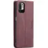 Шкіряний чохол-книжка CaseMe Velvet Nubuck для Xiaomi Redmi Note 10 / Note 10s – Red. Фото 5 з 5