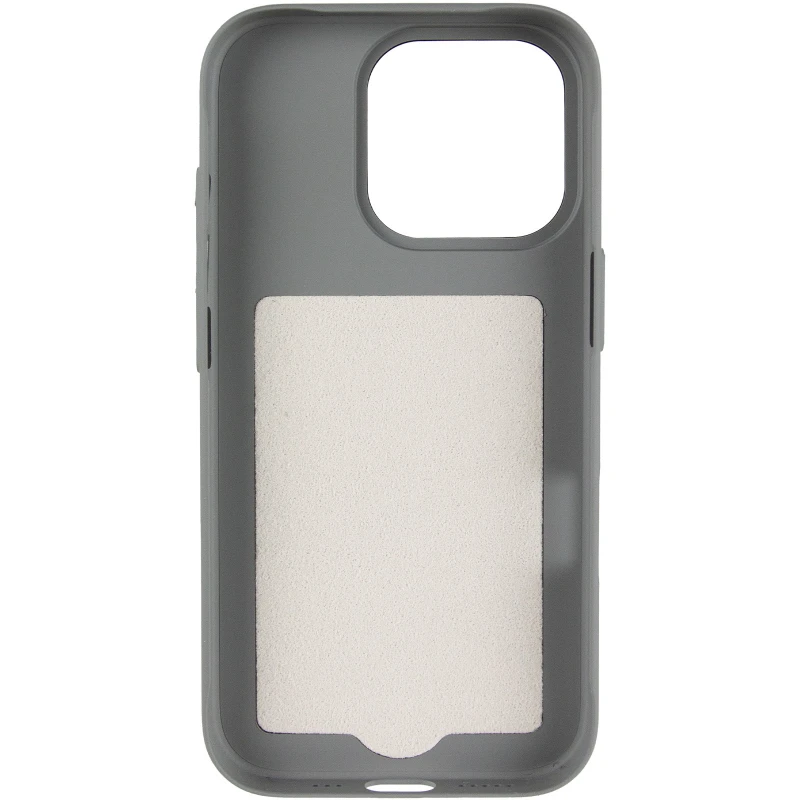 Чехол TPU TechWoven Hybrid with MagSafe для Apple iPhone 15 Pro (6.1") – Grey / Black. Фото 5 из 7