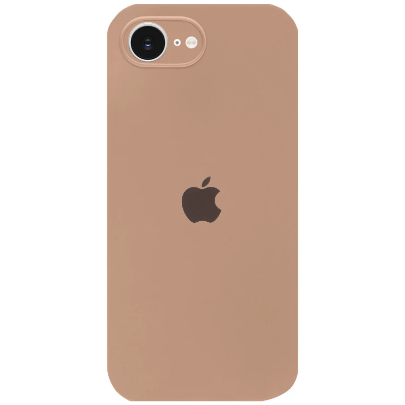 Чохол Silicone Case з захистом камери на Apple iPhone 17e (6.1") – Бежевий / Desert Gold. Фото 2 з 2