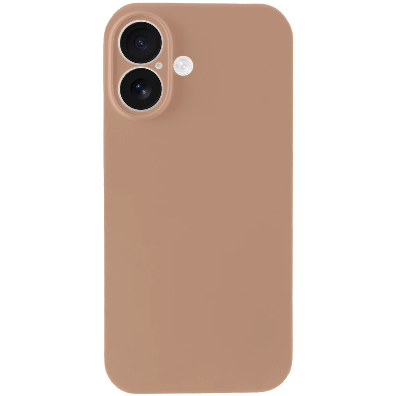 Чохол Silk Full Camera Protective (AA) NO LOGO для Apple iPhone 16 Plus – Бежевий / Desert Gold. Фото 1 з 3