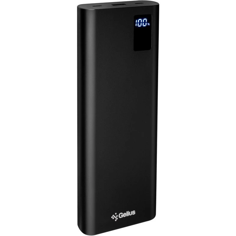 Портативний ЗП Power Bank Gelius Hype GP-PB306 100W QC+PD 30000 mAh – Black. Фото 6 з 6