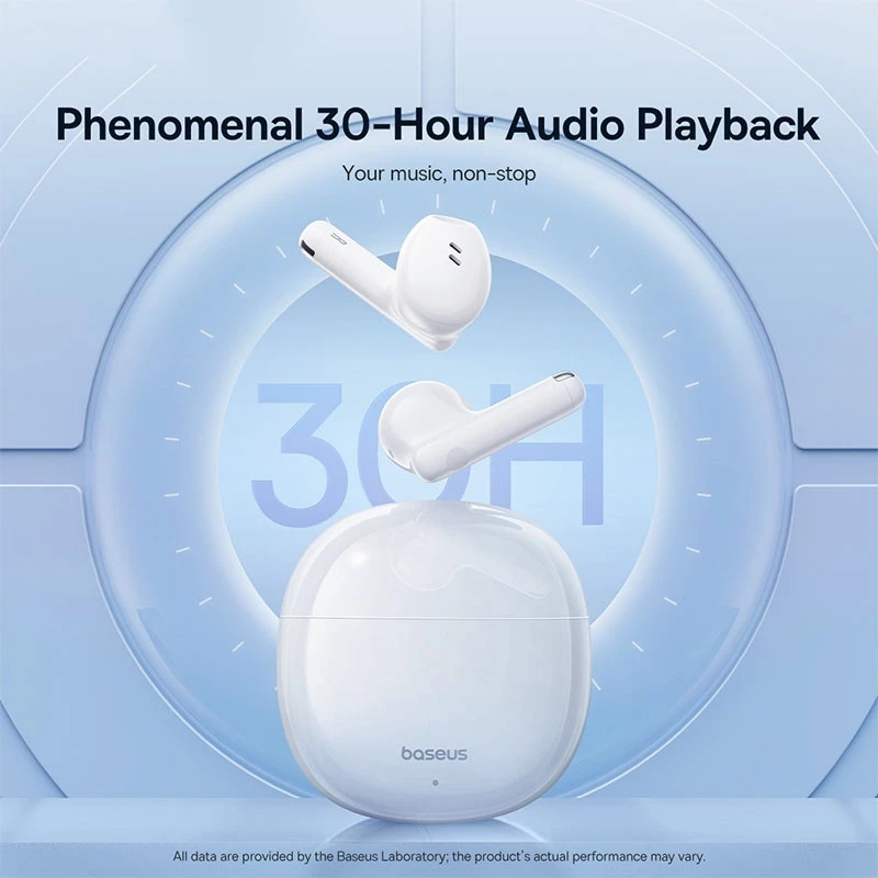 Беспроводные TWS наушники Baseus Bowie E13 (A00059701217-Z) – Moon White. Фото 4 из 7