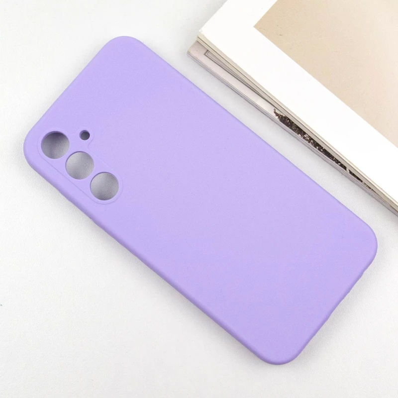 Чохол Silicone Case Lakshmi Premium із закритою камерою для Samsung Galaxy S25 Edge – Бузковий / Dasheen. Фото 5 з 8