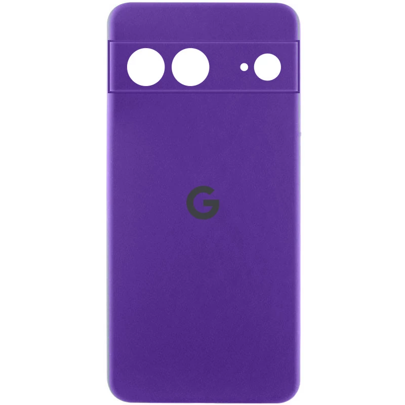 Чохол Silicone Case Lakshmi Premium L з закритою камерою на Google Pixel 7a – Фіолетовий / Amethyst. Фото 1 з 4