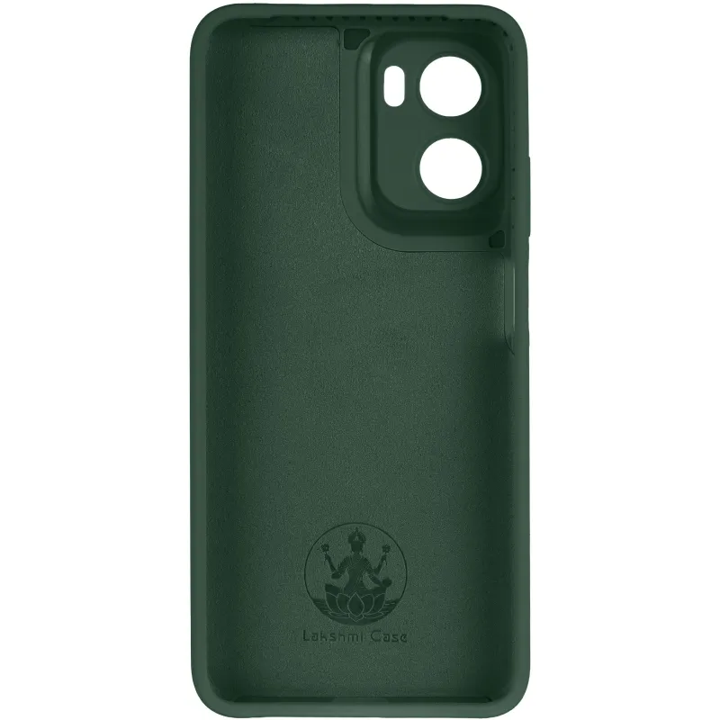 Чохол Silicone Case Lakshmi Premium із закритою камерою для Motorola Moto G05 – Зелений / Cyprus Green. Фото 6 з 8