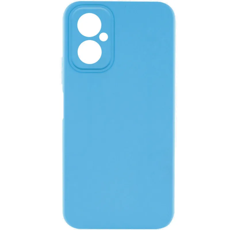 Чохол Silicone Cover Ummi Lakshmi Full Camera (AA) для Motorola Moto G55 – Блакитний / Sky Blue. Фото 2 з 2