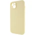 Чохол Silk Full Camera Protective (AA) NO LOGO для Apple iPhone 13 (6.1") – Жовтий / Mellow Yellow. Фото 3 з 6