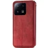 Чохол книжка GETMAN Cubic для Xiaomi 13 – Червоний. Фото 2 з 4