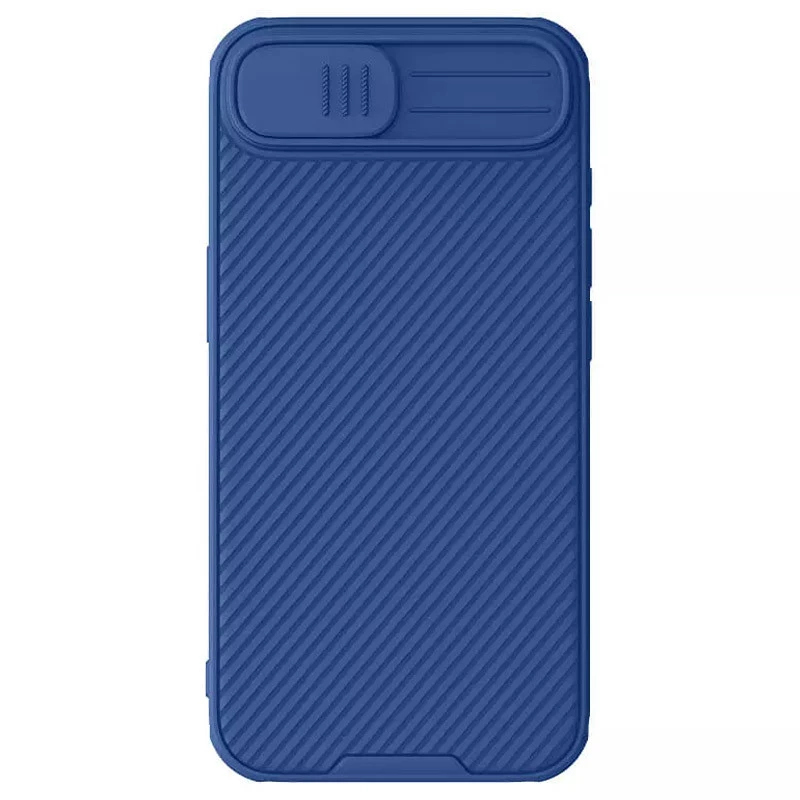 Карбована накладка Nillkin Pro зі шторкою для камери на Apple iPhone 17e (6.1") – Blue. Фото 1 з 6