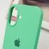 Чохол Silicone Case з закритим низом на Apple iPhone 16 Plus – Зелений / Spearmint. Фото 6 з 8