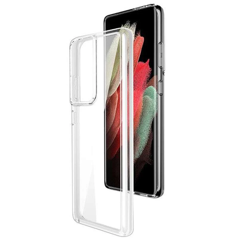 

Ультратонкий силіконовий чохол 2 мм на Samsung Galaxy S21 Ultra (Безбарвний (прозорий))