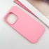 Чохол з закритим низом Silicone Case на Apple iPhone 15 Pro (6.1") – Рожевий / Light pink. Фото 4 з 5