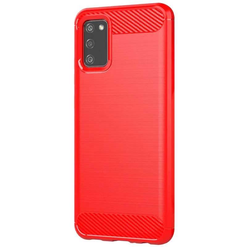 

Тонкий силіконовий чохол Slim на Samsung Galaxy A02s (Червоний)