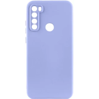 Цветной силиконовый чехол GETMAN с закрытой камерой на Xiaomi Redmi Note 8T фото 1 из 1