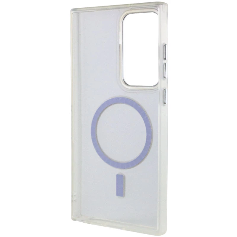 Силиконовый чехол Lyon из MagSafe на Samsung Galaxy S23 Ultra – White. Фото 5 Силиконовый чехол Lyon из MagSafe на Samsung Galaxy S23 Ultra – White. Фото 5 из 8