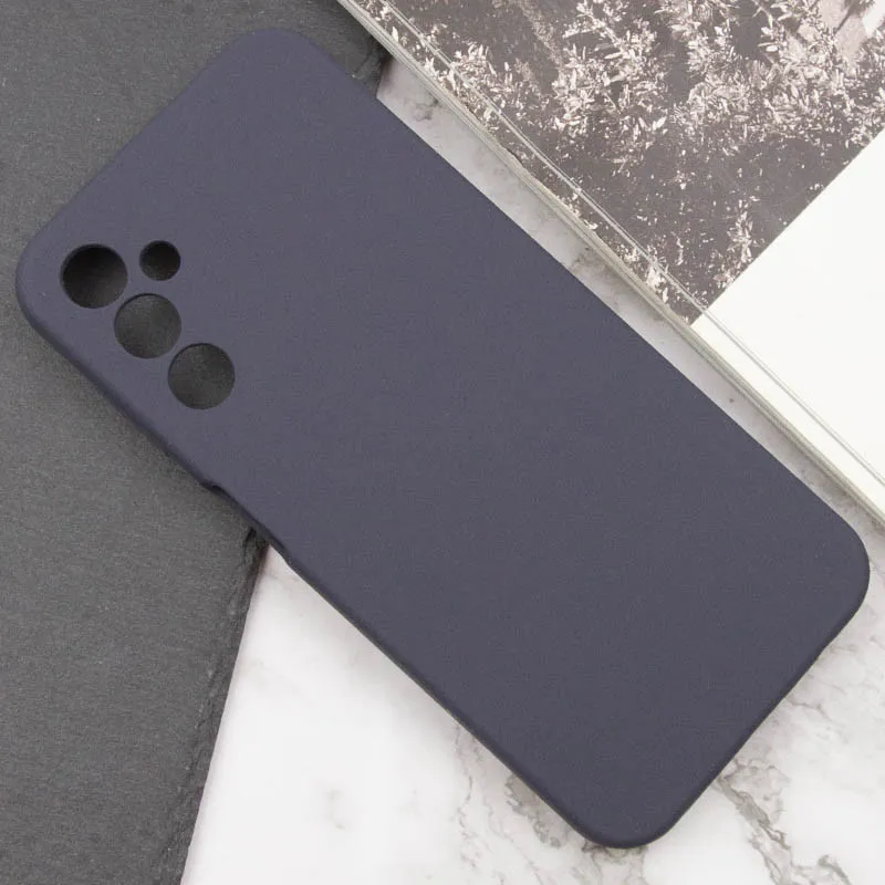 Чехол Silicone Case Lakshmi Premium з закритою камерою на Samsung Galaxy A24 4G – Серый / Dark Gray. Фото 5 из 7