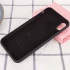 Чохол Silicone Case з закритим низом на Apple iPhone XR (6.1") – Чорний / Black. Фото 3 з 4