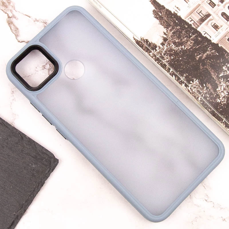 Чехол TPU+PC Lyon Frosted на Xiaomi Redmi 9C – Sierra Blue. Фото 5 из 7