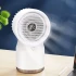 Настільний вентилятор SL09 з водяним охолодженням 3600 mAh – White. Фото 4 з 4