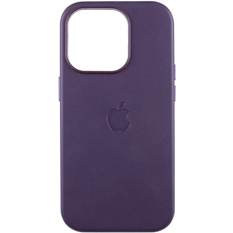 Шкіряний чохол Silicone Case Premium з MagSafe and Animation на Apple iPhone 14 Pro (6.1") – Deep Violet. Фото 2 з 9