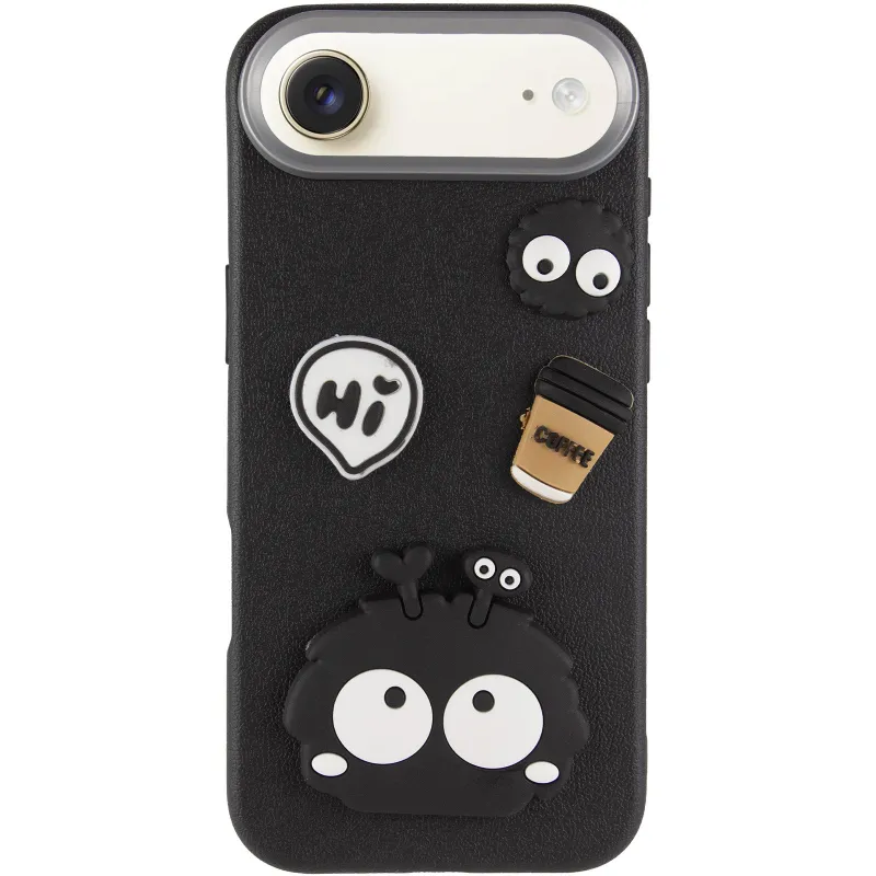 Чохол Labubu Toys для Apple iPhone 17 Air (6.5") – Monster / Black. Фото 4 з 7