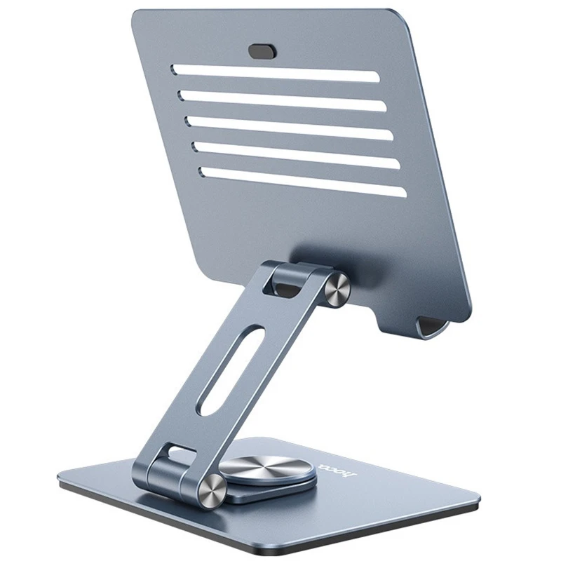Подставка настольная Hoco PH52 Might metal rotating – Metal gray. Фото 6 из 6